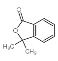 3,3-二甲基-2-苯并呋喃-1(3H)-酮结构式