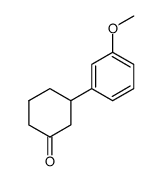 3-(3-甲氧基苯基)环己酮结构式
