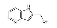 (1H-吡咯并[3,2-b]吡啶-2-基)甲醇结构式