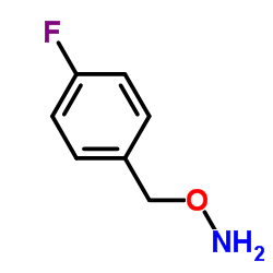o-(4-Fluoro-benzyl)-hydroxylamine structure