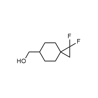 (1,1-Difluorospiro[2.5]Octan-6-yl)methanol Structure