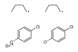 dibutyl-bis(4-chlorophenoxy)stannane结构式