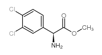 3,4-dichloro phenyl glycine methyl ester Structure