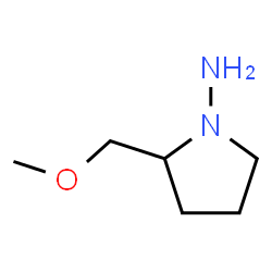 1-Pyrrolidinamine,2-(methoxymethyl)-(9CI) structure
