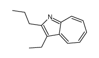 3-ethyl-2-propylcyclohepta[b]pyrrole Structure