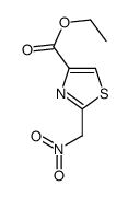 ethyl 2-(nitromethyl)-1,3-thiazole-4-carboxylate结构式