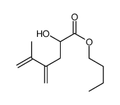 butyl 2-hydroxy-5-methyl-4-methylidenehex-5-enoate结构式