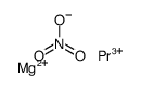 nitric acid, magnesium praseodymium(3+) salt Structure