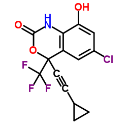 8-Hydroxy-efavirenz structure