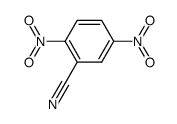 2,5-Dinitrobenzonitrile结构式