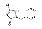 2-benzyl-5-chloro-2,4-dihydro-3H-1,2,4-triazol-3-one(SALTDATA: FREE)结构式