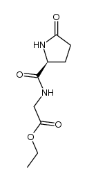 L-Pyroglutamylglycine ethyl ester Structure