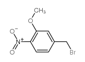 4-(bromomethyl)-2-methoxy-1-nitrobenzene structure