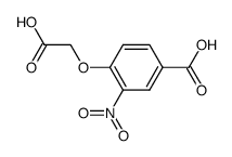 4-carboxymethoxy-3-nitro-benzoic acid Structure