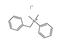 N-benzyl-N,N-dimethyl-anilinium, iodide Structure