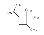 Ethanone,1-(2,2,3-trimethylcyclobutyl)-结构式