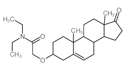 Acetamide,N,N-diethyl-2-[[(3b)-17-oxoandrost-5-en-3-yl]oxy]- (9CI) picture
