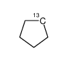 环戊烷-13C1结构式
