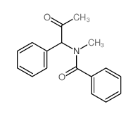 Benzamide,N-methyl-N-(2-oxo-1-phenylpropyl)-结构式