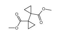 bicyclopropyl-1,1'-dicarboxylic acid dimethyl ester Structure
