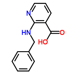 2-(benzylamino)nicotinic acid Structure