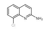 8-chloroquinolin-2-amine Structure