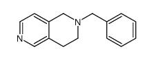 2-Benzyl-1,2,3,4-tetrahydro-2,6-naphthyridine结构式