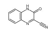 2-Quinoxalinecarbonitrile,3,4-dihydro-3-oxo-结构式