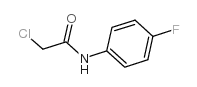 n-(chloroacetyl)-4-fluoroaniline Structure