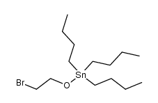 (2-bromoethoxy)tributylstannane Structure