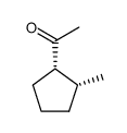 cis-1-(2-methylcyclopentyl)ethanone Structure