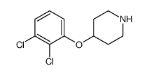 4-(2,3-Dichlorophenoxy)piperidine Structure