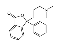 3-[3-(Dimethylamino)propyl]-3-phenyl-1(3H)-isobenzofuranone Structure