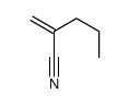 2-methylidenepentanenitrile Structure