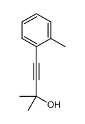 2-甲基-4-邻甲苯基丁-3-炔-2-醇结构式