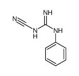 1-cyano-2-phenylguanidine结构式