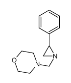 4-((2-PHENYLAZIRIDIN-1-YL)METHYL)MORPHOLINE结构式