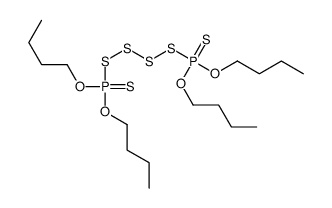 bis(dibutoxyphosphinothioyl) tetrasulphide Structure