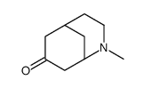 6-methyl-6-azabicyclo[3.3.1]nonan-3-one Structure