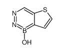 2H-thieno[3,2-d][1,2,3]diazaborinin-1-ol结构式