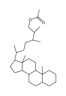 [(3S,6R)-6-[(8R,9S,10S,13R,14S,17R)-10,13-dimethyl-2,3,4,5,6,7,8,9,11,12,14,15,16,17-tetradecahydro-1H-cyclopenta[a]phenanthren-17-yl]-2,3-dimethylheptyl] acetate结构式