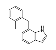 7-(o-methylbenzyl)-1H-indole结构式
