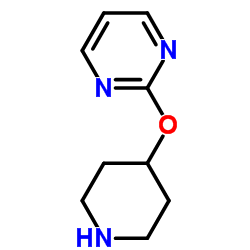 2-(哌啶-4-基氧代)嘧啶结构式