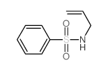Benzenesulfonamide,N-2-propen-1-yl- Structure
