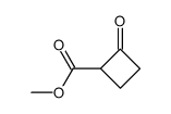 Cyclobutanecarboxylic acid, 2-oxo-, methyl ester (9CI) Structure