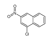 1-chloro-3-nitronaphthalene Structure