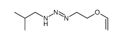 2-ethenoxy-N-(2-methylpropyldiazenyl)ethanamine结构式