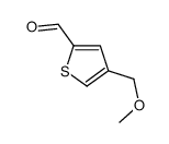 4-(methoxymethyl)thiophene-2-carbaldehyde结构式