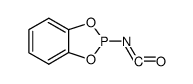 BENZO-[1,3,2]-DIOXA-PHOSPHOL-2-YL ISOCYANATE structure