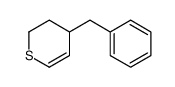 4-benzyl-3,4-dihydro-2H-thiopyran结构式